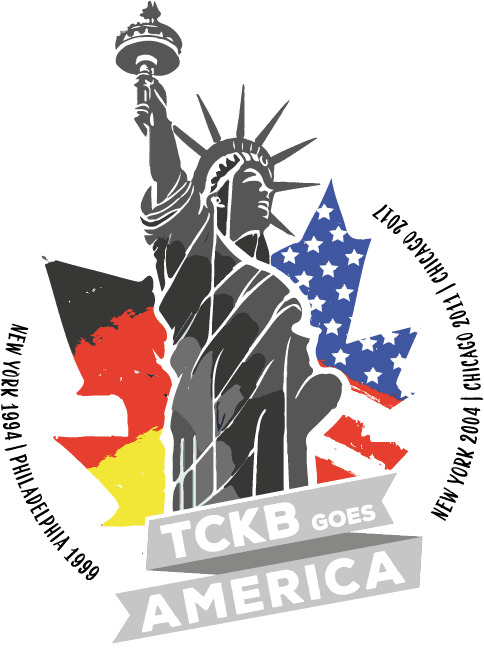 Logo für die Amerikareise